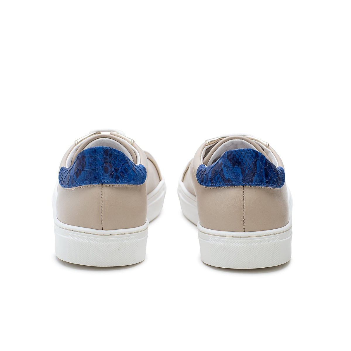 Sorrento- platinum and blue sneaker Sneakers Cammino Shoes 