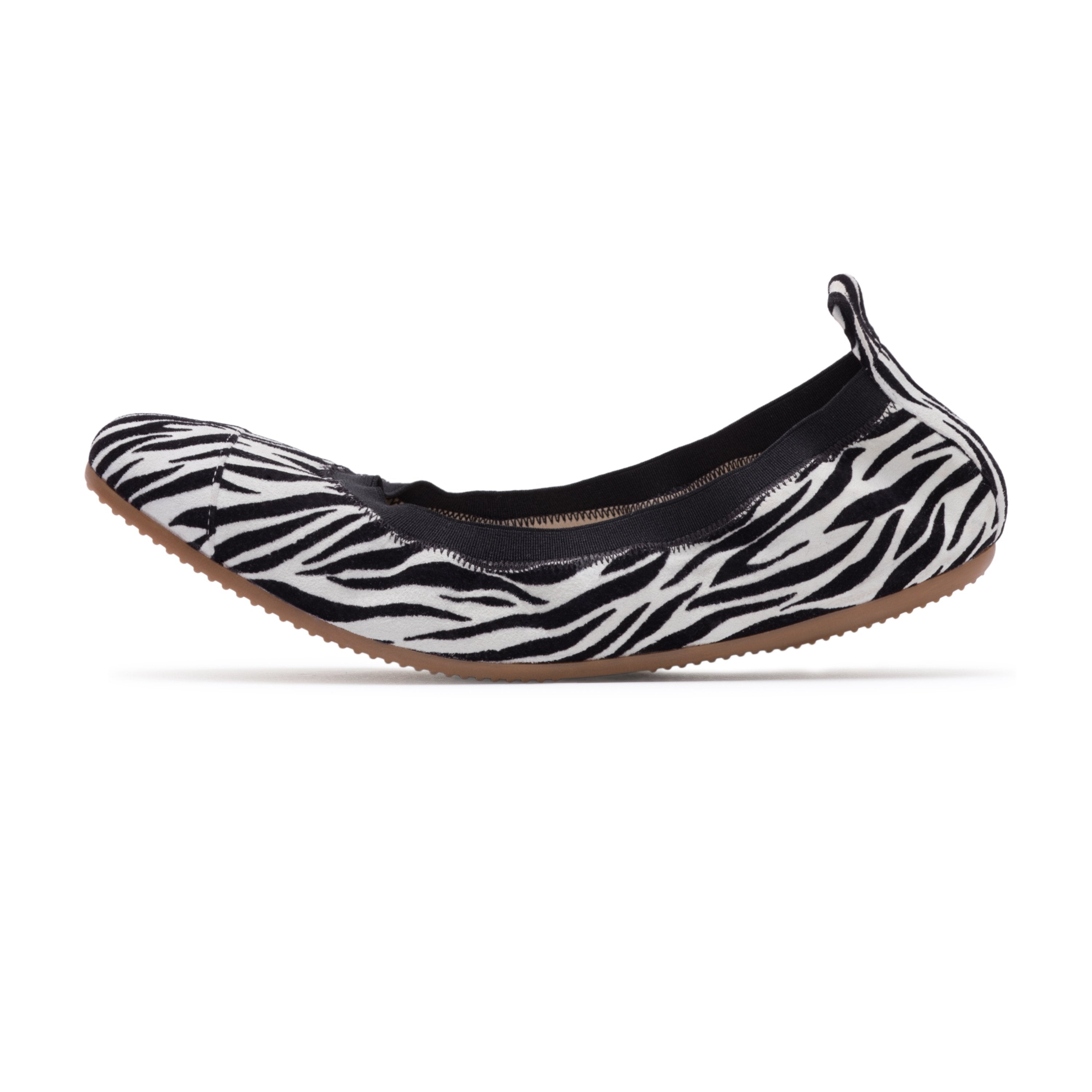 Zebra deals ballet flats